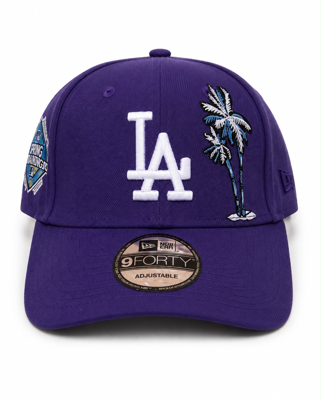 Gorra New Era Dodgers 9FORTY Purple 50th Anniversary Palm Tree