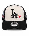 Gorra New Era 9FORTY A-Frame Trucker Dodgers 40th Anniversary